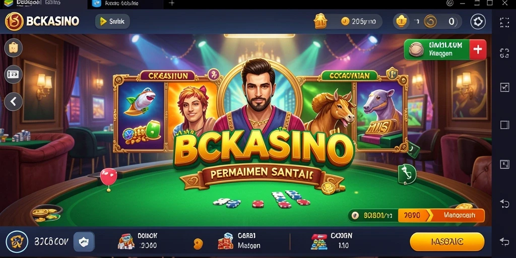 Tampilan gameplay yang seru dan interaktif di BCKASINO.