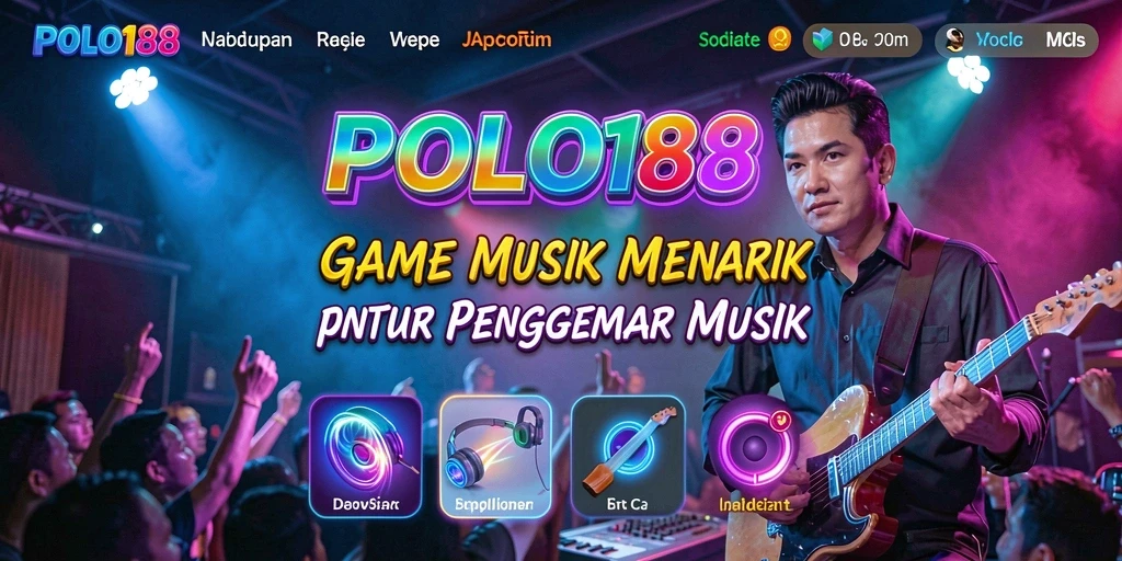 Tampilan menarik gameplay POLO188 dengan lagu-lagu yang mengasyikkan.